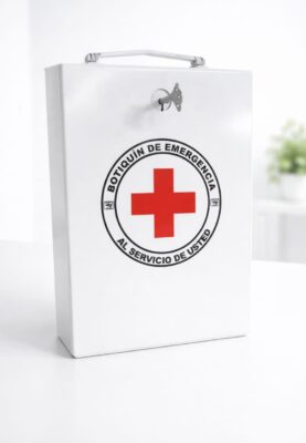 Botiquin Portatil color blanco